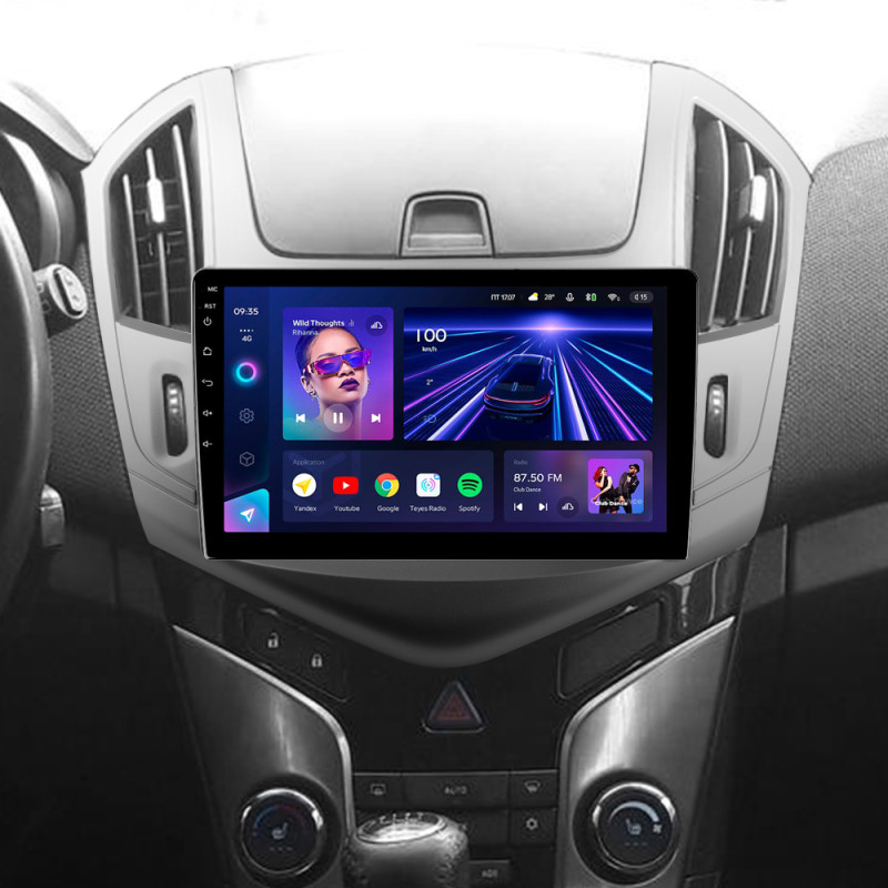 Android head unit Teyes CC3 4+32 Gb Chevrolet Cruze J300 J308 2012-2015 9" (L1)