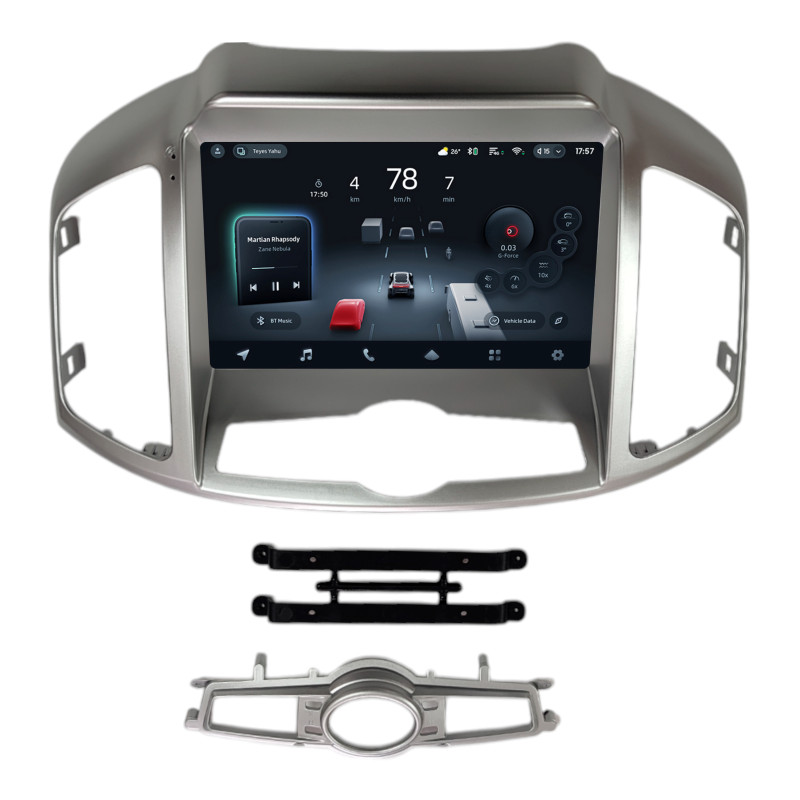Android head unit Teyes CC4 Pro 8+128 Gb Chevrolet CAPTIVA 2012-2016 9" 2k