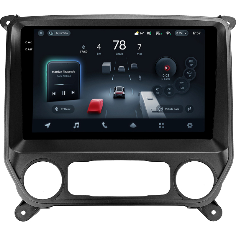 Android head unit Teyes CC4 Pro 8+128 Gb Chevrolet Silverado 3 GMTK2 2013-2019 10" 2k