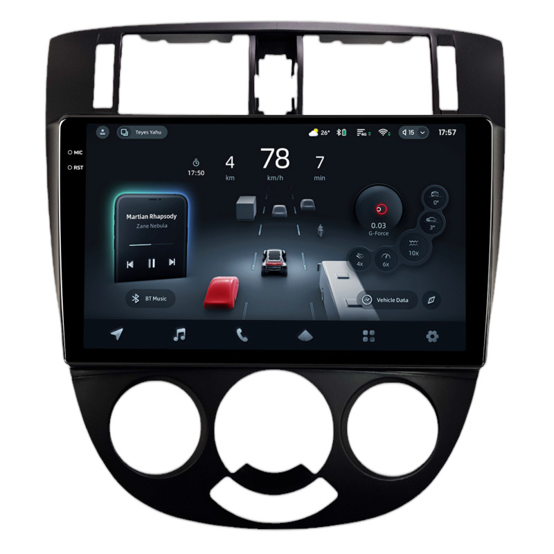 Android head unit Teyes CC4 Pro 12+256 Gb Chevrolet LACETTI / BUICK EXCELLE (MT AC) 2004-2013 UV Black 10" 2k