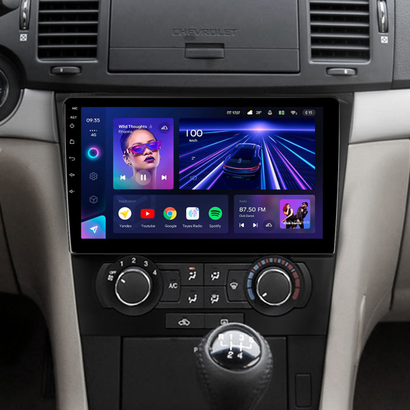 Android head unit Teyes CC3 4+32 Gb Chevrolet Epica 1 2006 - 2012 9"
