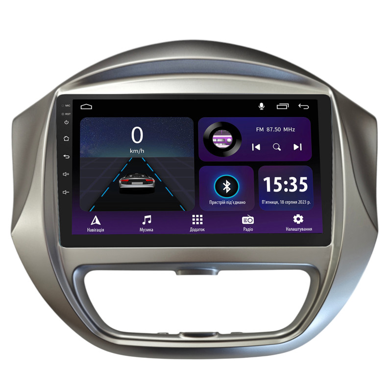 Android head unit SIGMA E9232 ANDROID 10 2+32 Gb Chevrolet Spark BAIC BEAT DAEWOO MATIZ 2018+ 9"