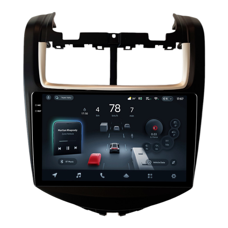Android head unit Teyes CC4 Pro 12+256 Gb Chevrolet AVEO 2014+ 9" 2k