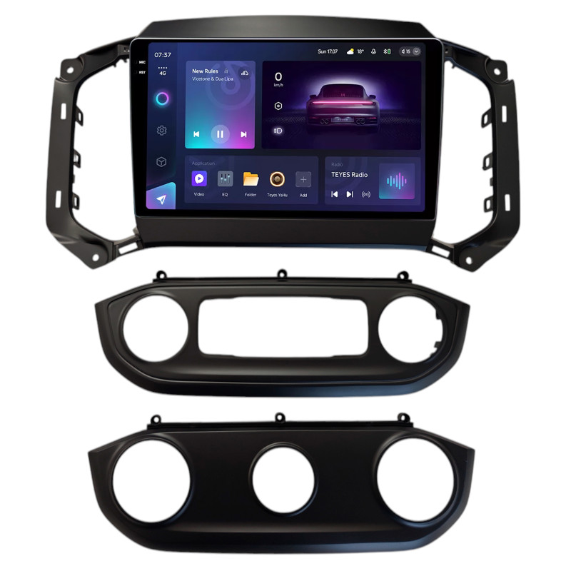 Android head unit Teyes CC3 6+128 Gb with 360° surround view° Chevrolet COLORADO BLAZER S10 ISUZU D-MAX 2017-2019 9" 2k