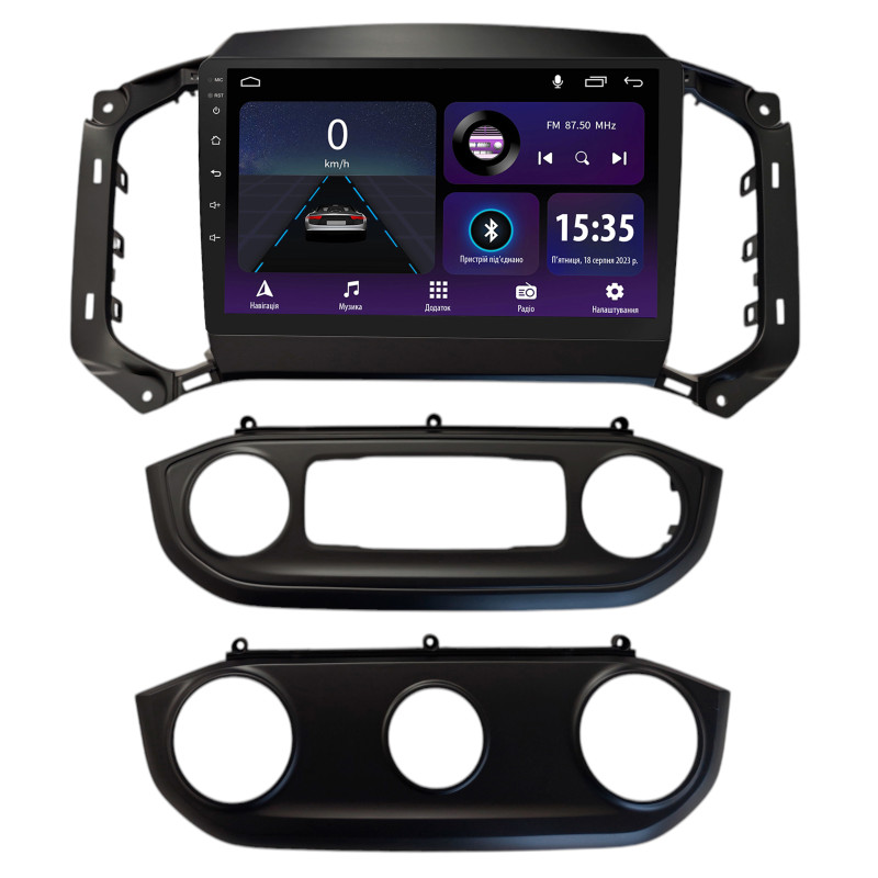 Android head unit SIGMA E9232 ANDROID 10 2+32 Gb Chevrolet COLORADO BLAZER S10 ISUZU D-MAX 2017-2019 9"