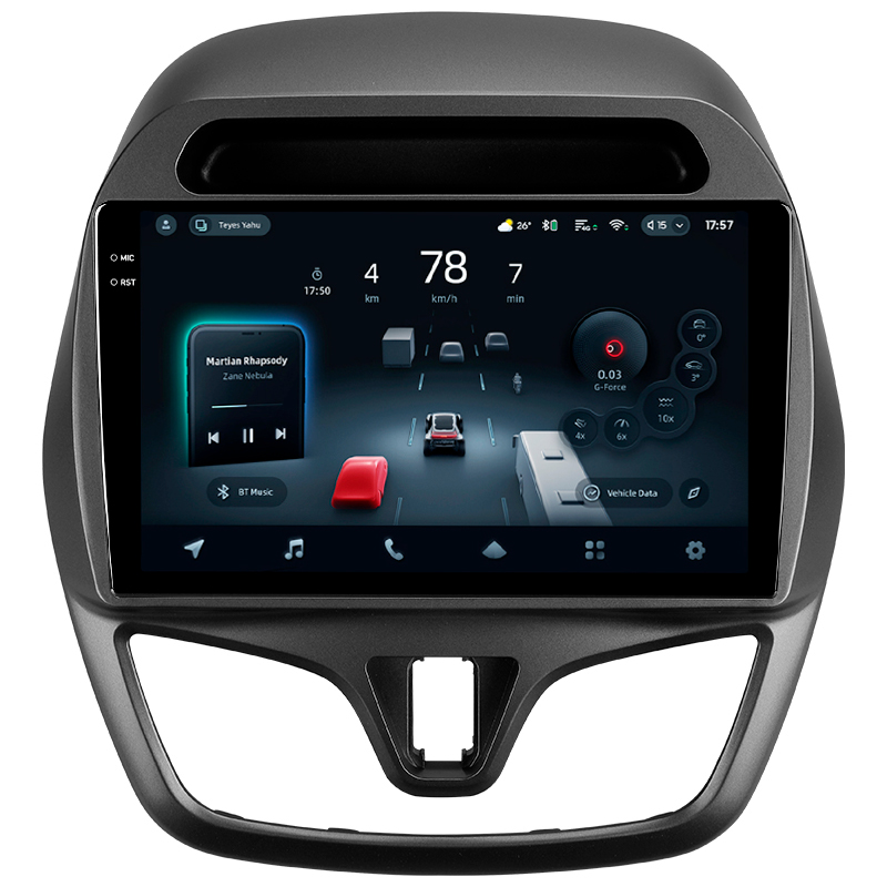 Android head unit Teyes CC4 Pro 12+256 Gb Chevrolet Spark Beat (F2) 2015-2018 9" 2k