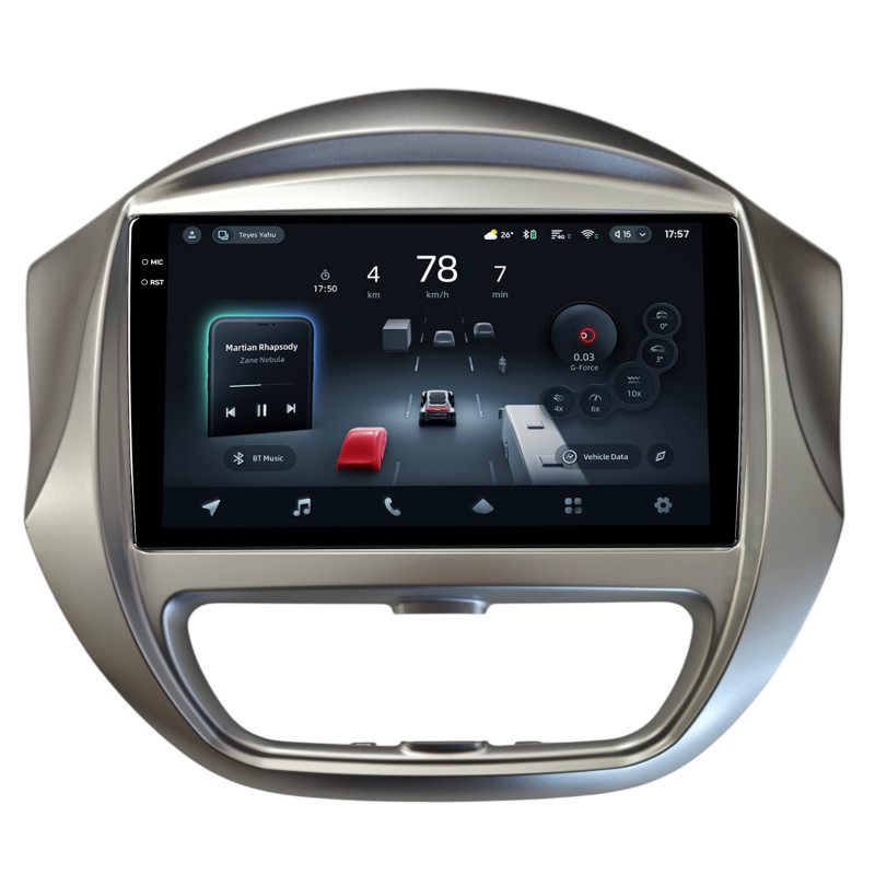 Android head unit Teyes CC4 Pro 8+128 Gb Chevrolet Spark BAIC BEAT DAEWOO MATIZ 2018+ 9" 2k