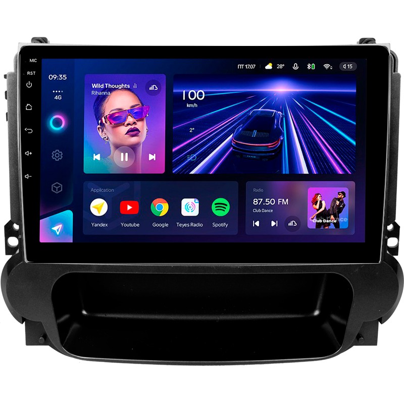 Android head unit Teyes CC3 4+32 Gb Chevrolet Malibu 8 2012-2015 9"