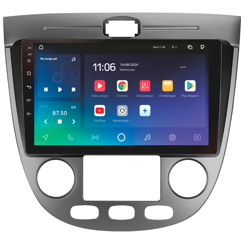 Android head unit SIGMA X9432 ANDROID 10 4+32 Gb 4G DSP Chevrolet Lacetti J200 Buick Excelle Hrv 2004-2013 (F2) 9"