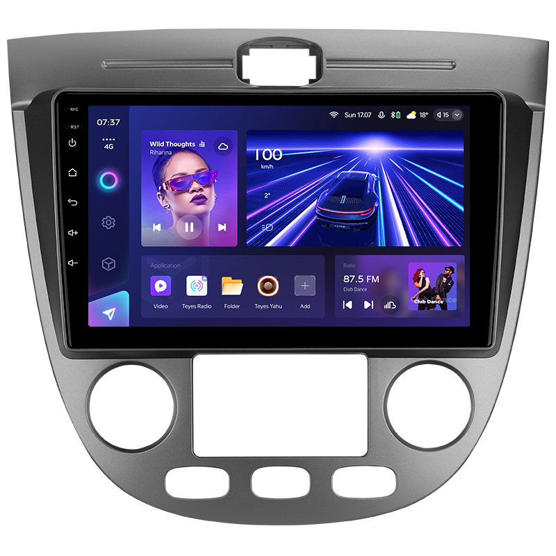 Android head unit Teyes CC3 6+128 Gb Chevrolet Lacetti J200 Buick Excelle Hrv 2004-2013 (F2) 9" 2k