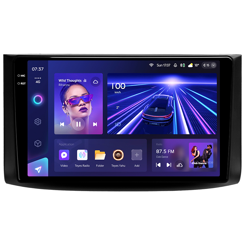 Android head unit Teyes CC3 4+32 Gb Chevrolet Aveo T250 2006-2012 Nexia 1 2020-2022 9" 2k