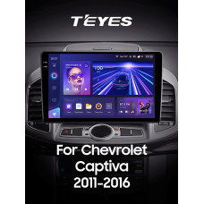 Android head unit Teyes CC3 6+128 Gb Chevrolet Captiva 1 (F2) 2011-2016 10" 2k