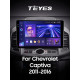 Android head unit Teyes CC3 6+128 Gb Chevrolet Captiva 1 (F2) 2011-2016 10" 2k