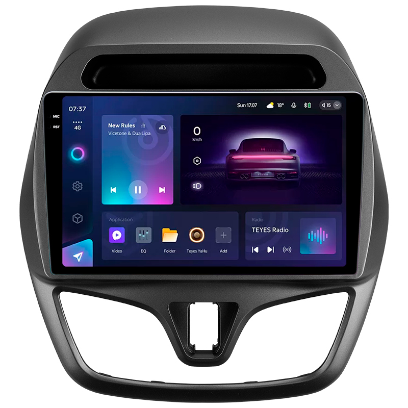 Android head unit Teyes CC3 4+64 Gb Chevrolet Spark Beat (F2) 2015-2018 9" 2k