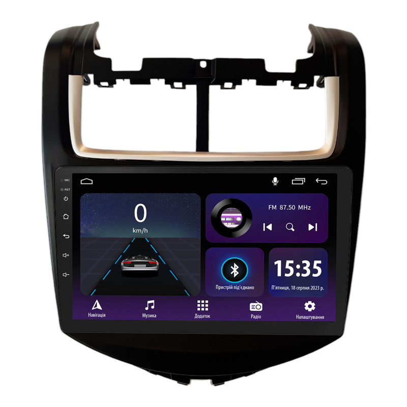 Android head unit SIGMA E9232 ANDROID 10 2+32 Gb Chevrolet Aveo 2 2014-2015 9"