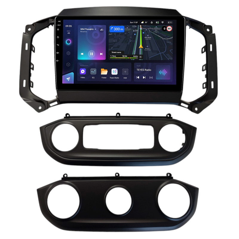 Android head unit Teyes CC3L 4+32 Gb Chevrolet COLORADO BLAZER S10 ISUZU D-MAX 9"