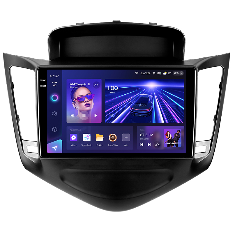 Android head unit Teyes CC3 4+64 Gb Chevrolet Cruze J300 2008-2014 9" 2k