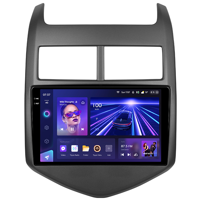 Android head unit Teyes CC3 4+64 Gb Chevrolet Aveo 2 2011-2015 9" 2k