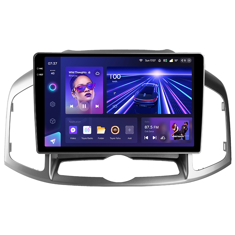 Android head unit Teyes CC3 6+128 Gb Chevrolet Captiva 1 (F2) 2011-2016 10" 2k