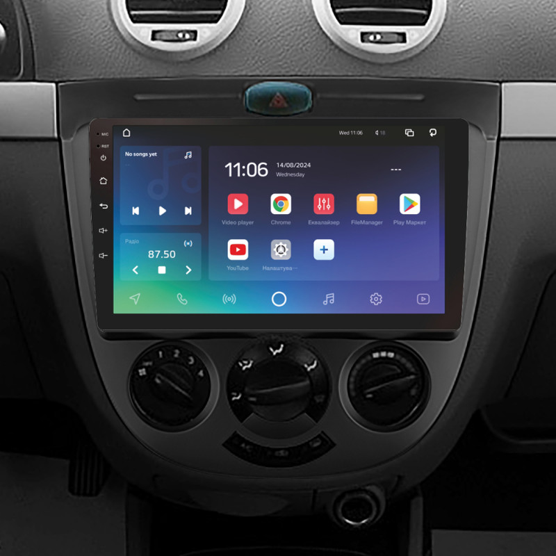 Android head unit SIGMA X9464 ANDROID 10 4+64 Gb 4G DSP Chevrolet Lacetti J200 Buick Excelle Hrv 2004-2013 (F1) 9"