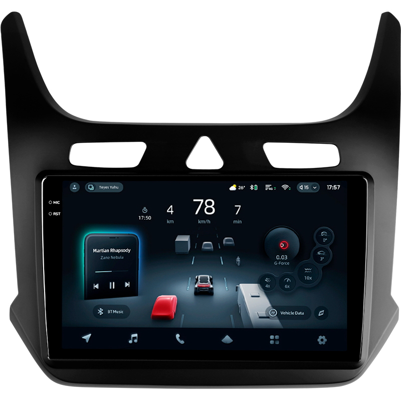 Android head unit Teyes CC4 Pro 8+128 Gb Chevrolet Cobalt 2 2011 - 2018 9" 2k
