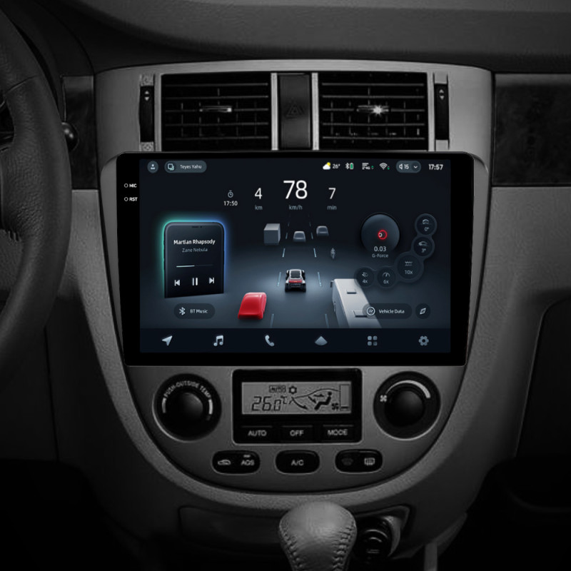 Android head unit Teyes CC4 Pro 12+256 Gb Chevrolet Lacetti J200 For Buick Excelle Hrv 2004-2013 For Daewoo Gentra 2 2013-2015 (F2) 10" 2k