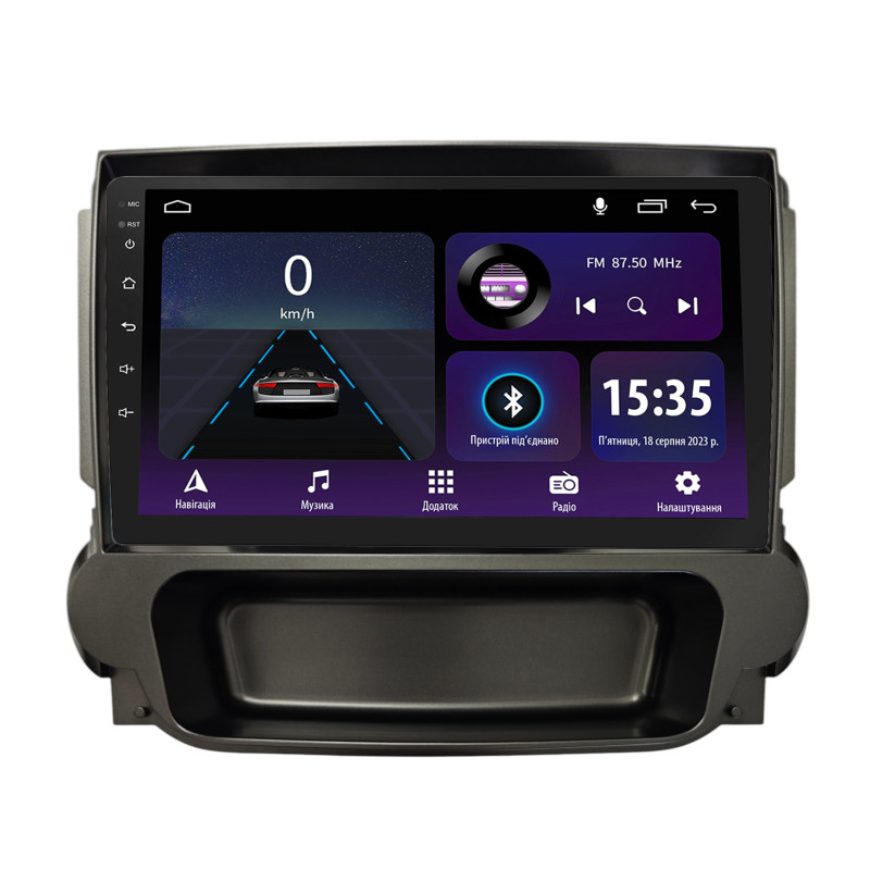 Android head unit SIGMA E9232 ANDROID 10 2+32 Gb Chevrolet Malibu 2009-2014 Black 9"