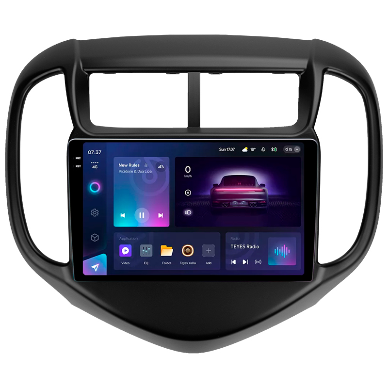 Android head unit Teyes CC3 4+64 Gb Chevrolet Aveo 3 2016-2023 9" 2k
