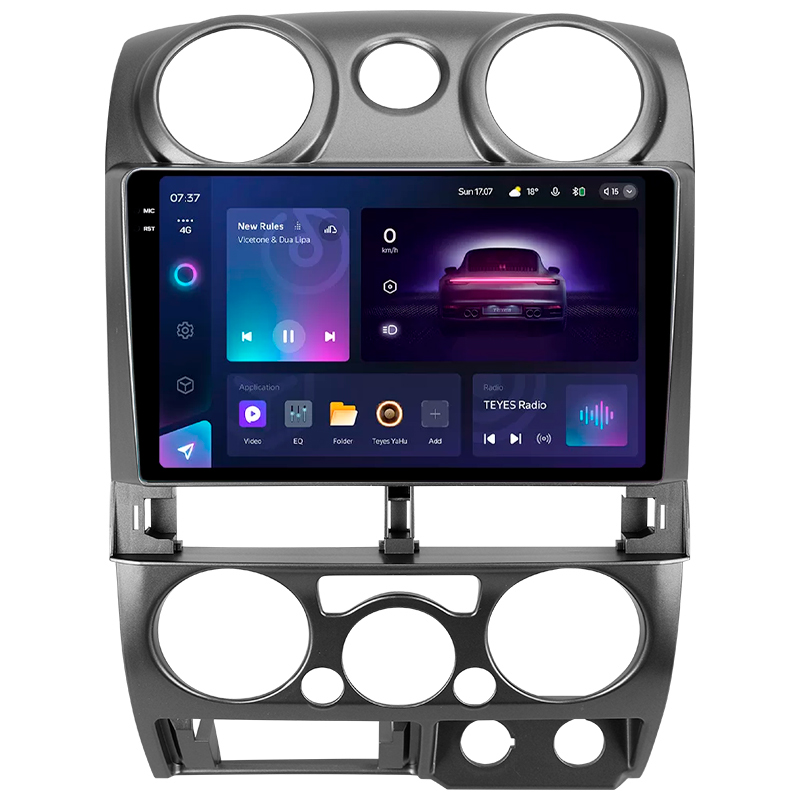 Štátní magnetofon Teyes CC3 4+64 GB Chevrolet Colorado 2006–2012 pro Isuzu D-MAX MU-71 2008–2012 9