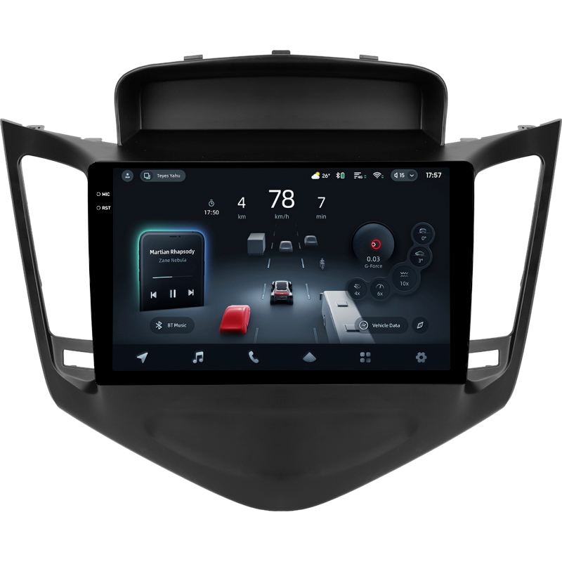 Android head unit Teyes CC4 Pro 8+128 Gb Chevrolet Cruze J300 2008-2014 9" 2k