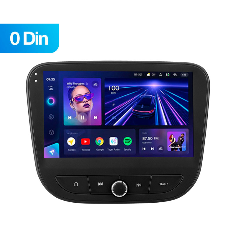 Android head unit Teyes CC3 4+64 Gb Chevrolet Malibu 9 (F3) (0 Din) 2015-2022 9" 0din (L1)