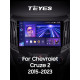 Android head unit Teyes CC3 6+128 Gb with 360° surround view° Chevrolet Cruze 2 2015-2023 9" 2k