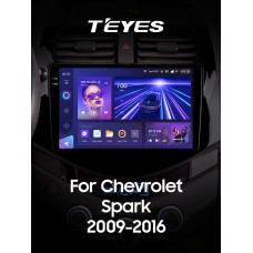 Android head unit Teyes CC3 4+64 Gb Chevrolet Spark M300 2009 - 2016 (F1) 9" 2k