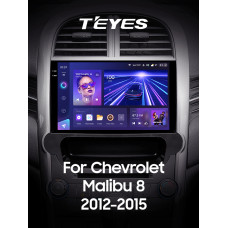 Android head unit Teyes CC3 6+128 Gb with 360° surround view° Chevrolet Malibu 8 2012-2015 9" 2k