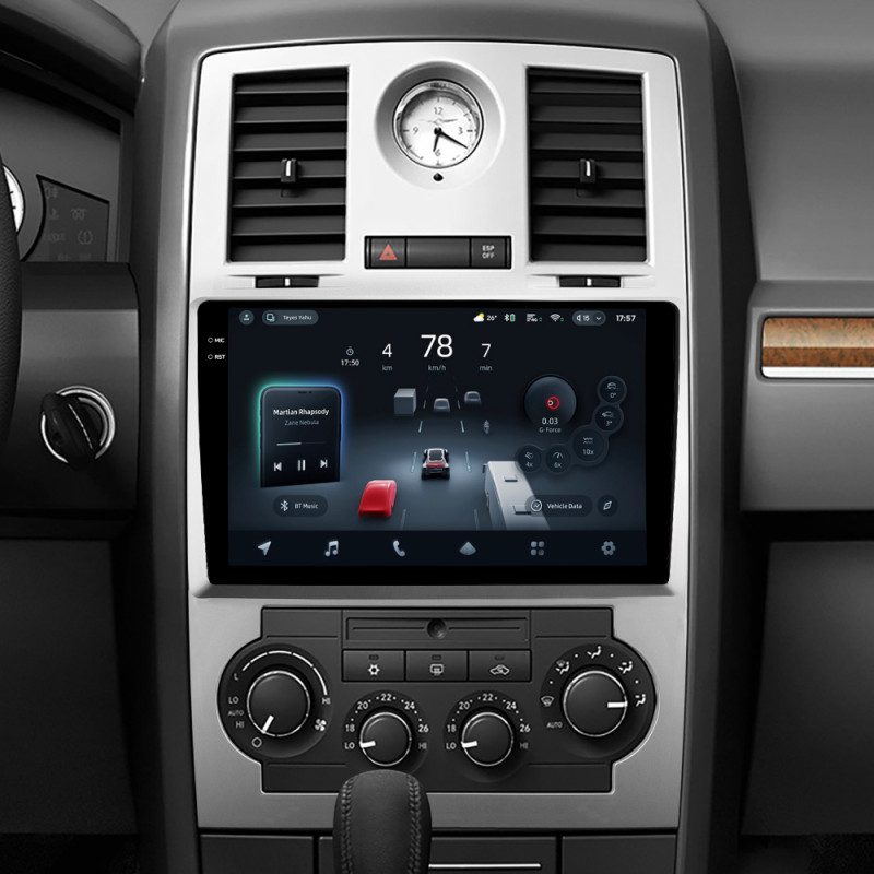 Android head unit Teyes CC4 Pro 8+128 Gb Chrysler 300C 1 2004-2011 9" 2k