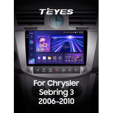 Android head unit Teyes CC3 6+128 Gb Chrysler Sebring 3 JS 2006-2010 9" 2k (L1)