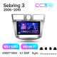 Android head unit Teyes CC3 6+128 Gb with 360° surround view° Chrysler Sebring 3 JS 2006-2010 9" 2k (L1)