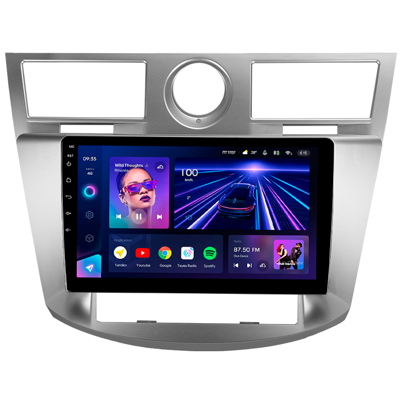Android head unit Teyes CC3 4+32 Gb Chrysler Sebring 3 JS 2006-2010 9" (L1)