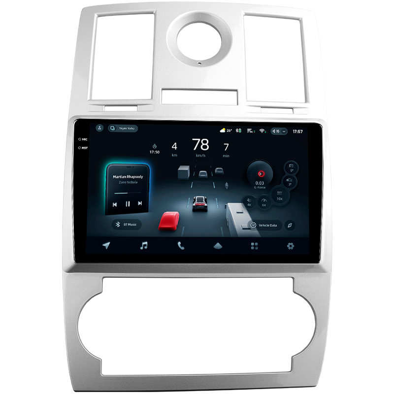 Android head unit Teyes CC4 Pro 8+128 Gb Chrysler 300C 1 2004-2011 9" 2k