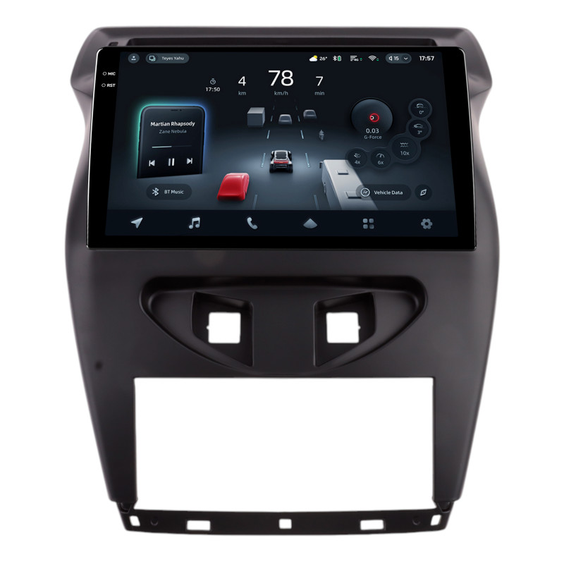 Android head unit Teyes CC4 Pro 8+128 Gb Citroen C4 C-triunfo C-Quatre 2012+ Black 10" 2k