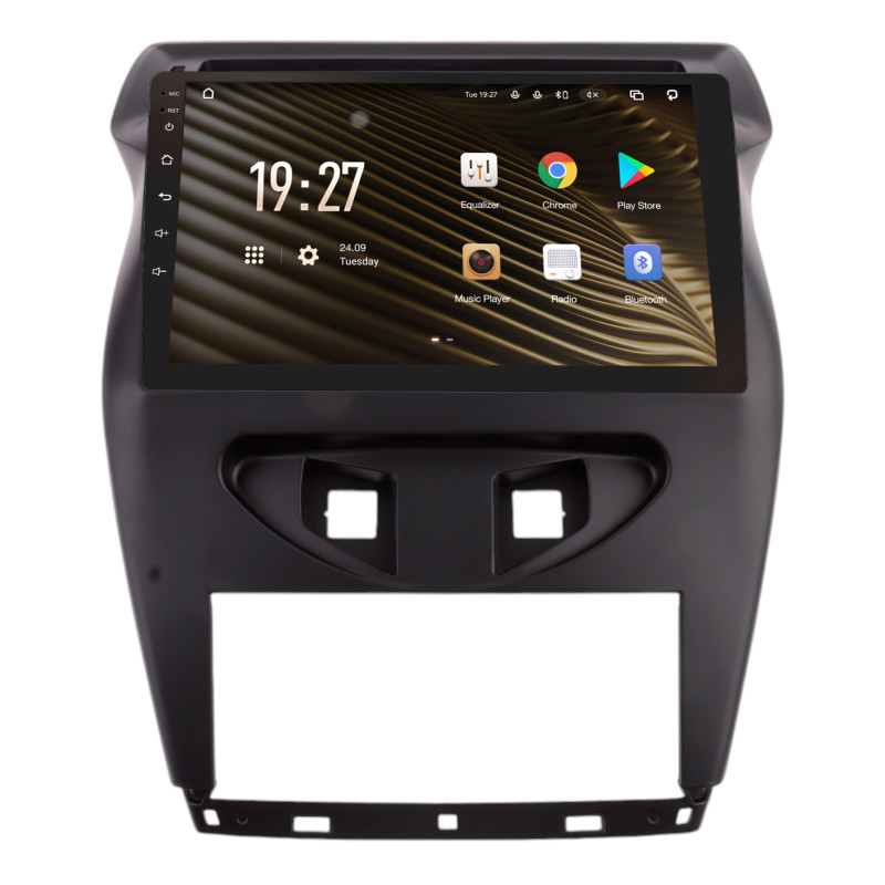 Android head unit SIGMA S10432 ANDROID 10 4+32 Gb 4G DSP Citroen C4 C-triunfo C-Quatre 2012+ Black 10"