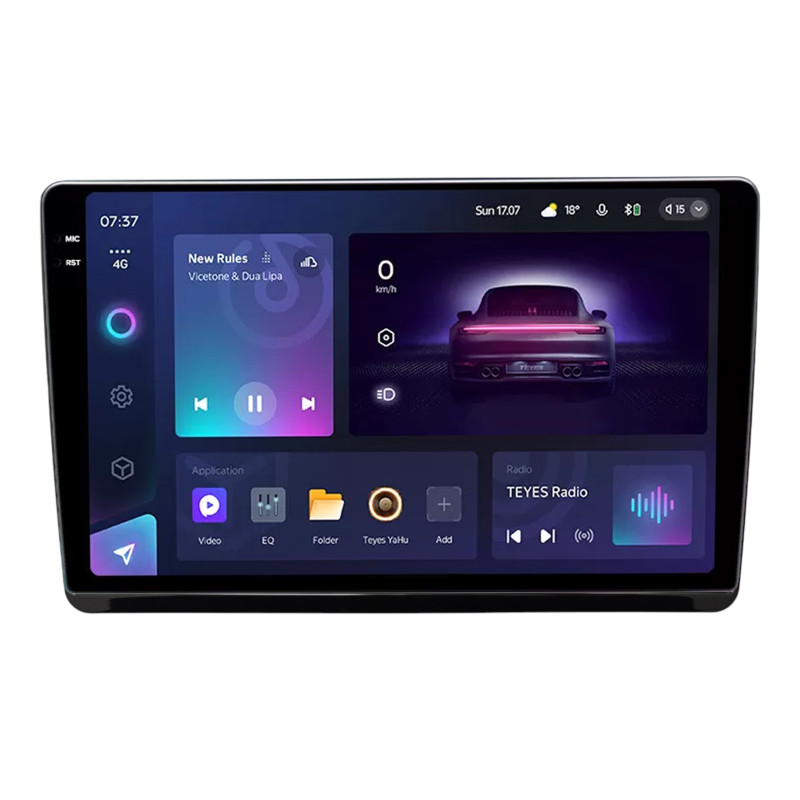 Android head unit Teyes CC3 6+128 Gb with 360° surround view° Citroen C4L 2019 10" 2k
