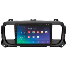 Android head unit SIGMA X9464 ANDROID 10 4+64 Gb 4G DSP Citroen Jumpy III 3 SpaceTourer 1 / Peugeot Expert III 3 2016-2021 9" (L1)