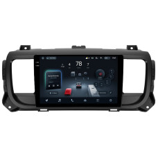 Android head unit Teyes CC4 Pro 12+256 Gb Citroen Jumpy III 3 SpaceTourer 1 / Peugeot Expert III 3 2016-2021 9" 2k