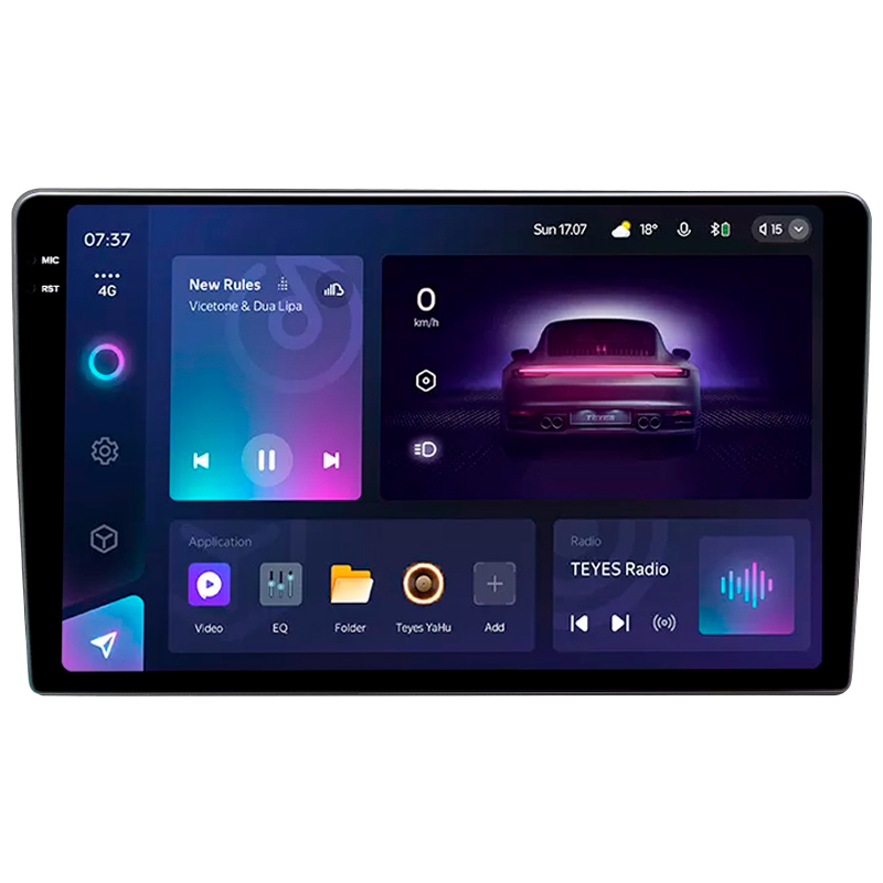 Android head unit Teyes CC3 4+64 Gb Citroen C3-XR (F1) 2019-2020 10" 2k