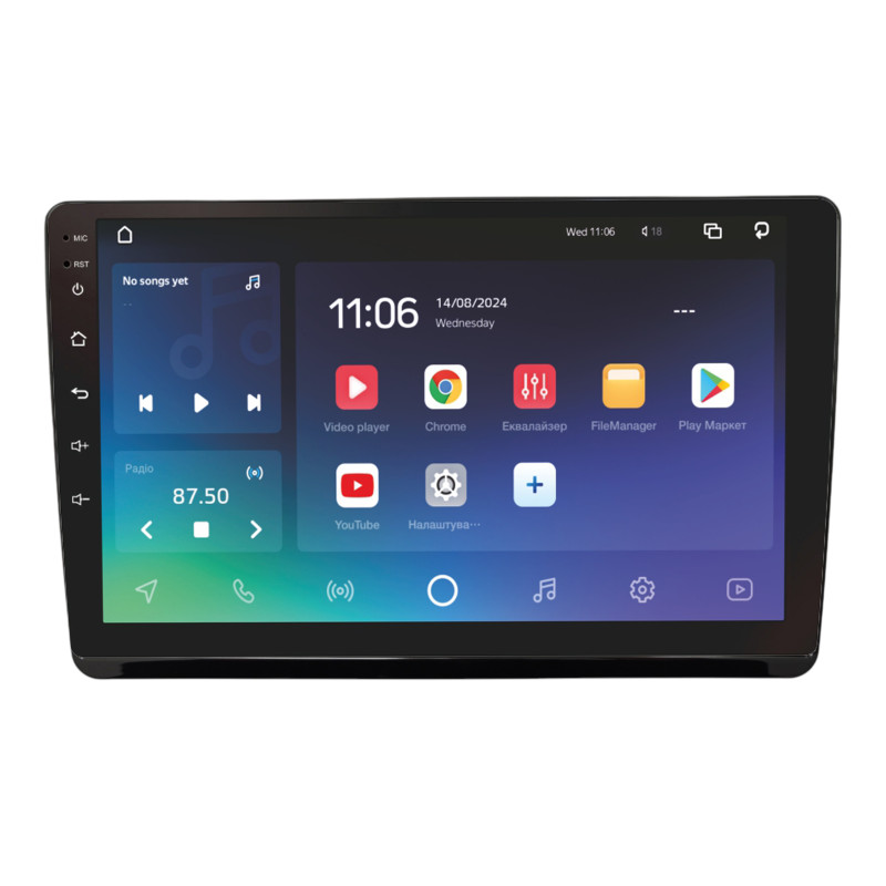 Android head unit SIGMA X10432 ANDROID 10 4+32 Gb 4G DSP Citroen C4L 2019 10"