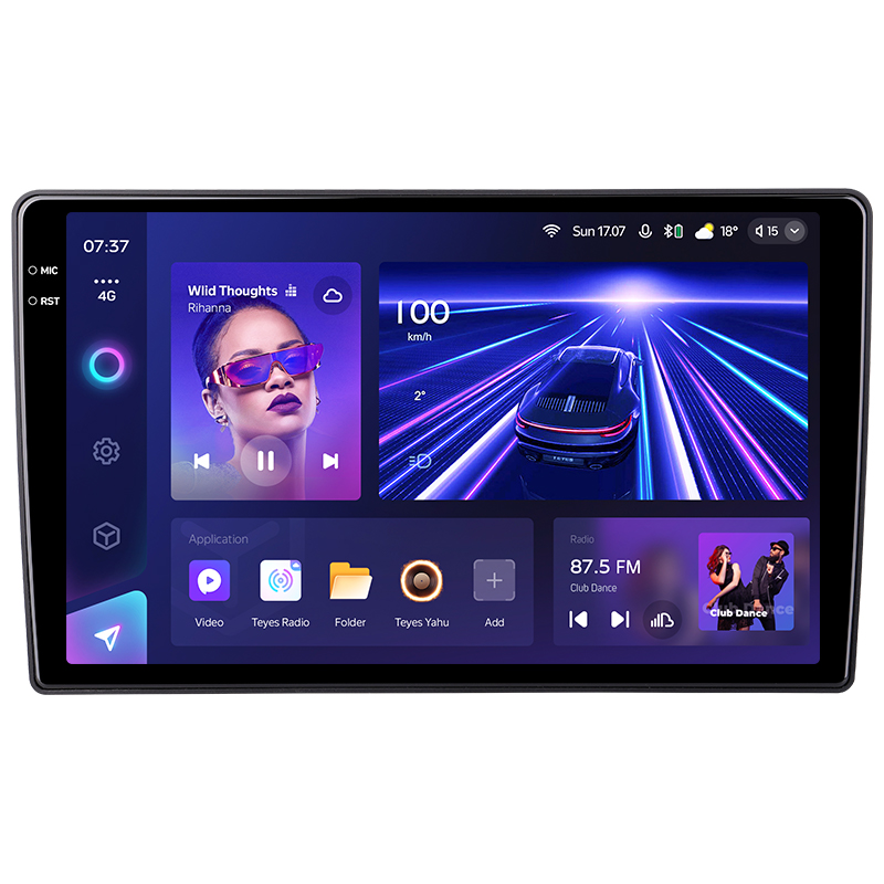 Android head unit Teyes CC3 6+128 Gb Citroen C3-XR (F1) 2019-2020 10" 2k