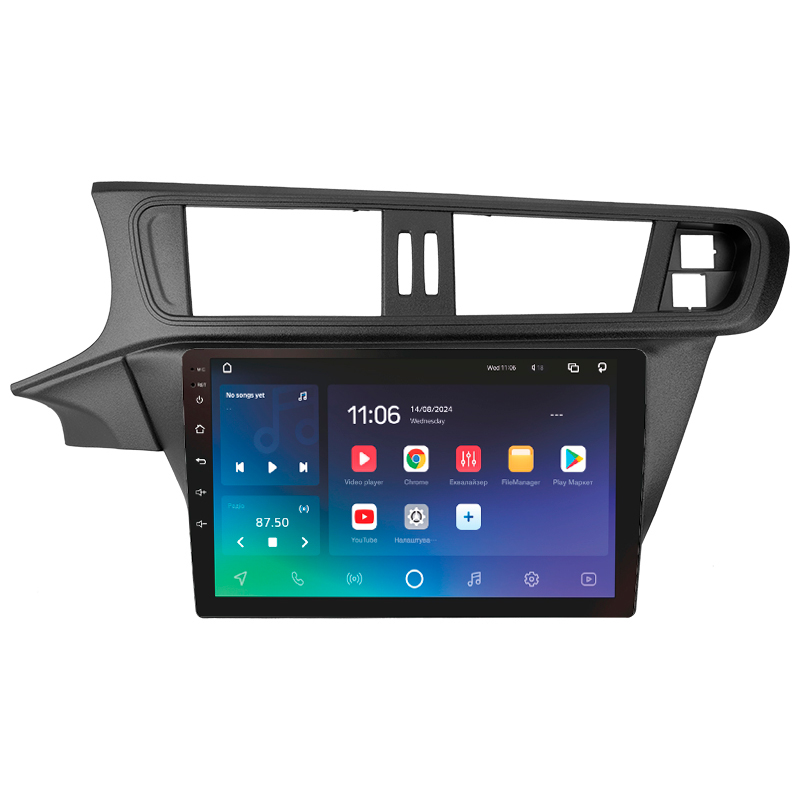 Android head unit Teyes CC3 4+64 Gb Citroen C3-XR (F2) 2010-2018 10" 2k