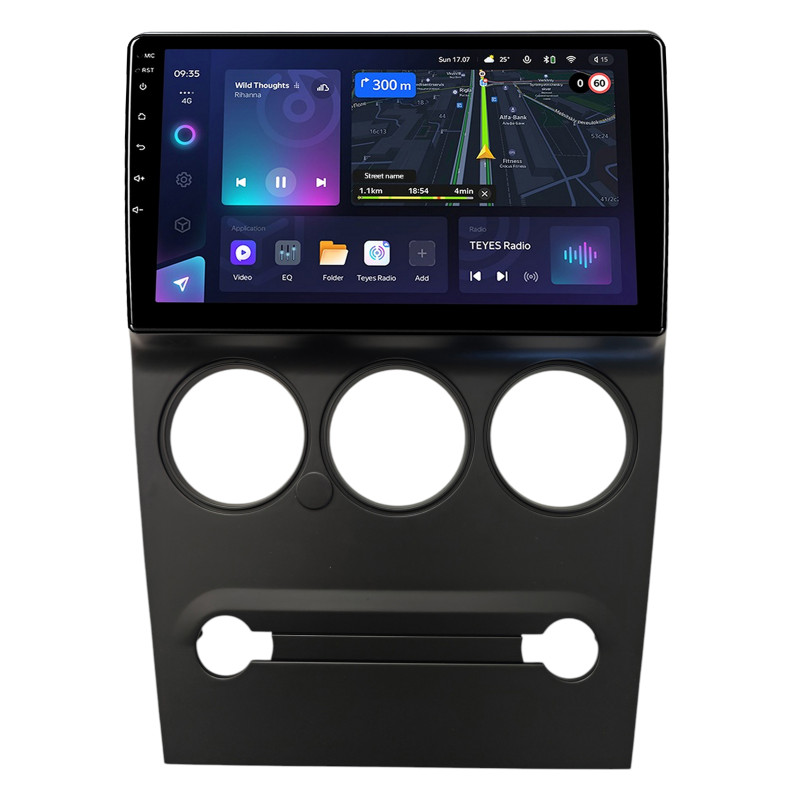 Android head unit Teyes CC3L 4+64 Gb Citroen C-Elysee 2008-2013 Black 9"