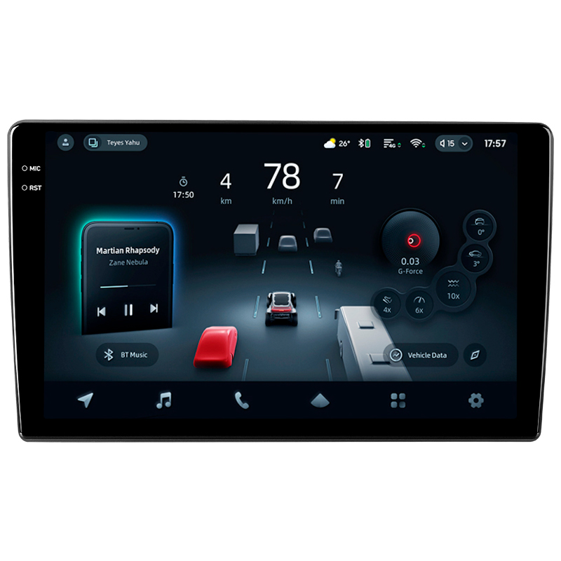 Android head unit Teyes CC4 Pro 8+128 Gb Citroen C3-XR (F1) 2019-2020 10" 2k